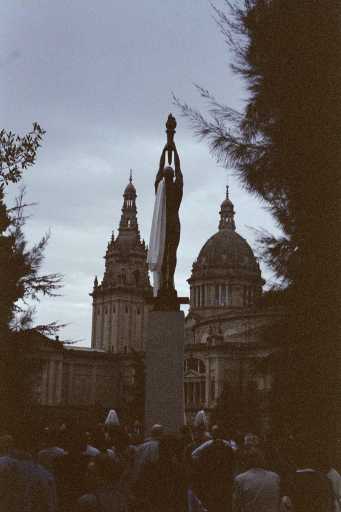 Inauguració monument a Barcelona