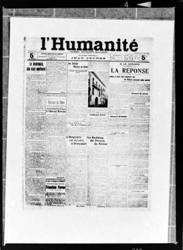 Portada de L'Humanité