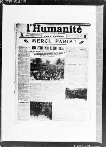 Portada de L'Humanité