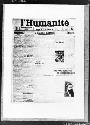 Portada de L'Humanité