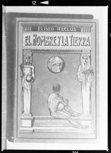 Portada de "El hombre y la Tierra" de Reclús