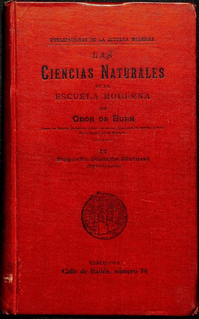 Las ciencias naturales en la época / escuela  moderna