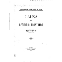 Causa por regicidio frustrado