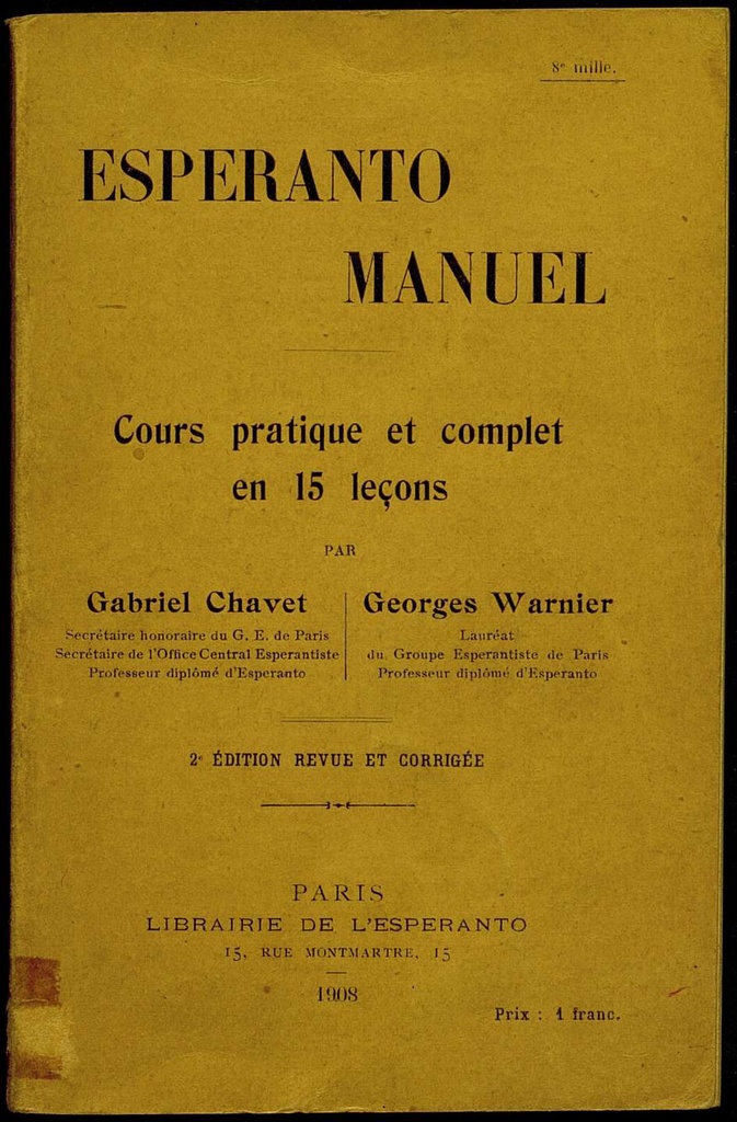 Esperanto manuel