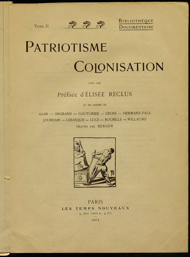 Patriotisme - Colonisation