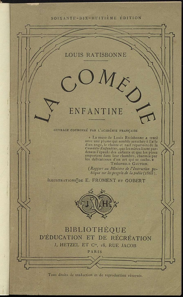 La comédie enfantine