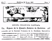 Lux. Año 1, Núm. 1. 23 marzo 1907