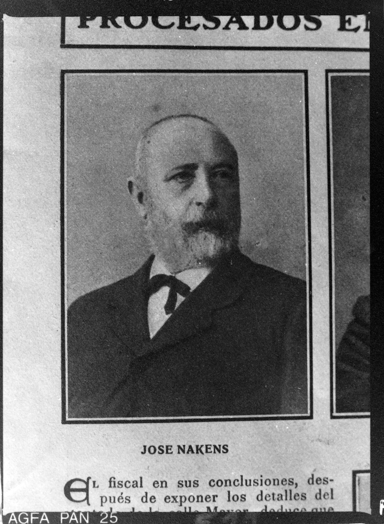 José Nakens. Procesados en la causa de la bomba