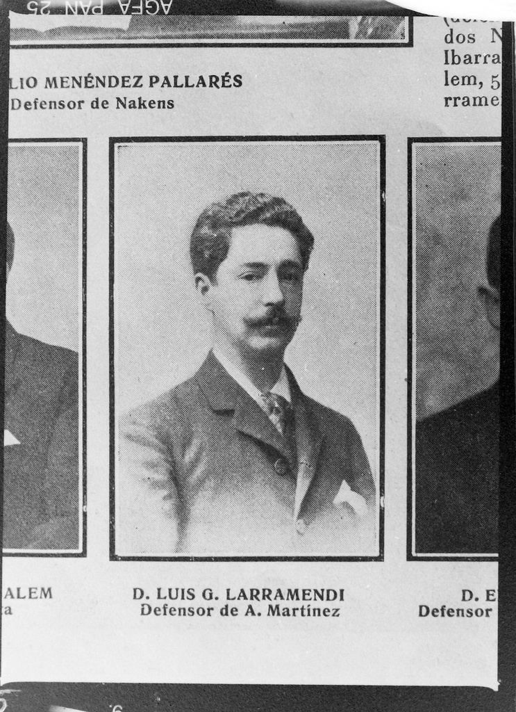 Luis G. Larramendi. La causa de la bomba: magistrados y defensores