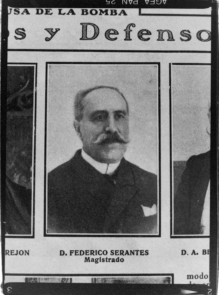 D. Federico Serantes. Magistrado