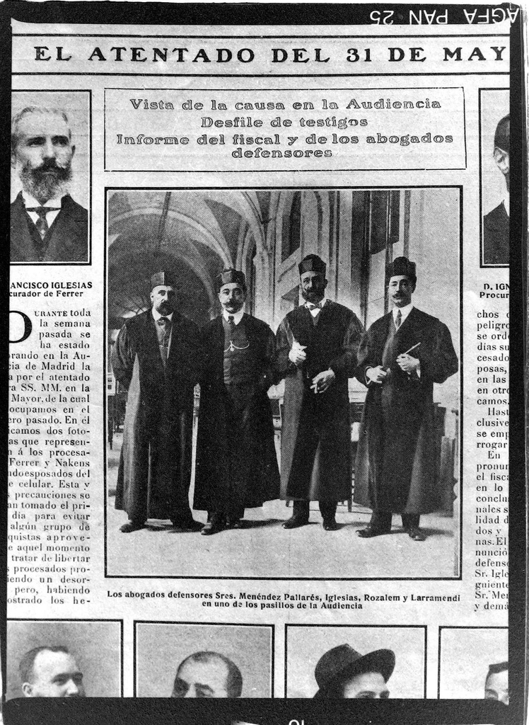 El atentado del 31 de mayo. Vista de la causa en la audiencia