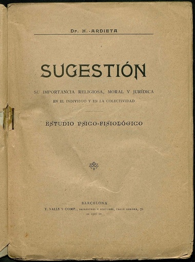 [N3/08 - R-0049] Sugestión. Estudio psico-fisiológico