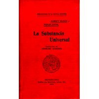 [N7/04 - R-0021] La substancia universal