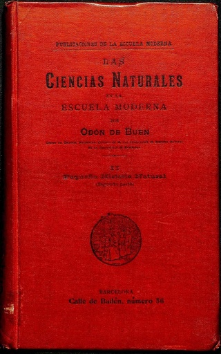 [N7/13-19 - R-0008] Las ciencias naturales en la época / escuela  moderna