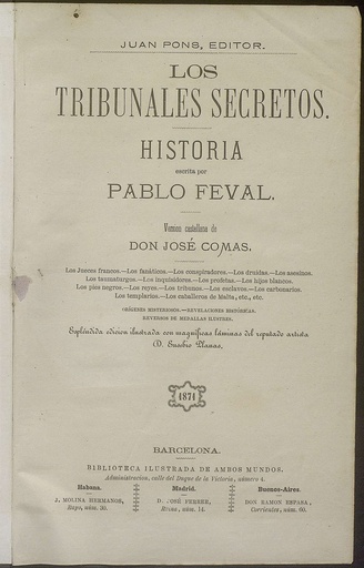 [N4/14-15 - R-0354_1] Los Tribunales Secretos