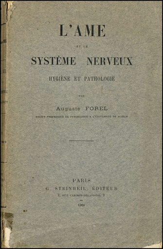 [N6/10 - R-0051] L'ame et le système nerveux. Higiène et pathologie