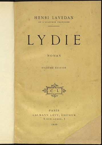 [O7/12 - R-0084] Lydie
