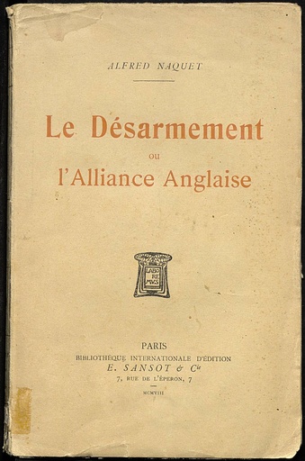 [N6/22 - R-0068] Le Désarmement ou l'Alliance Anglaise