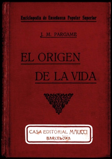 [N7/45 - R-0015] El origen de la vida