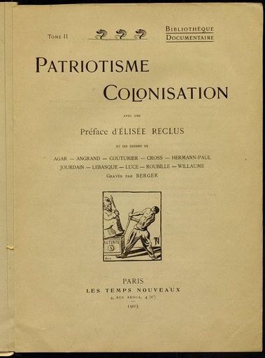 [N3/01 - R-0105] Patriotisme - Colonisation