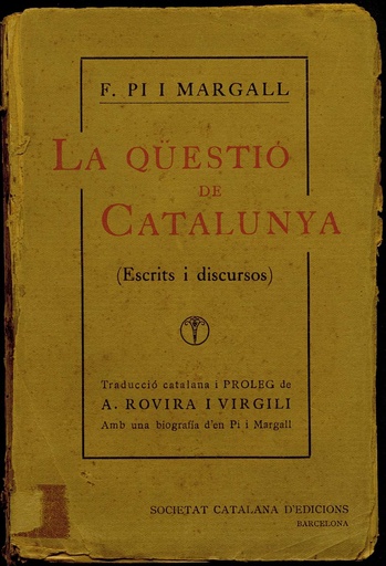 [N3/05 - R-0388] La qüestió de Catalunya