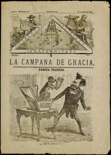 [digitalitzat - R-1280] La Campana de Gràcia - Any III Batallada 102 (31-03-1872)