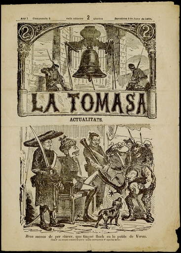 [Digitalitzat - R-1299] La Tomasa, any 1, núm. 2