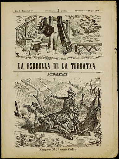 [digitalitzat - R-1302] La Esquella de la Torratxa. Any 1, Esquellot primer