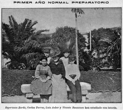 [N4/18 - F-088] Grup d'escolars. Primer any normal preparatori