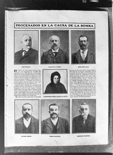 [L10/AF4 (negatiu) L10/AF1 - F-027] Procesados en la causa de la bomba
