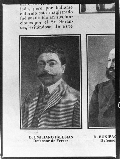 [L10/AF4 (negatiu) L10/AF1 - F-021] D. Emiliano Iglesias, defensor de Ferrer